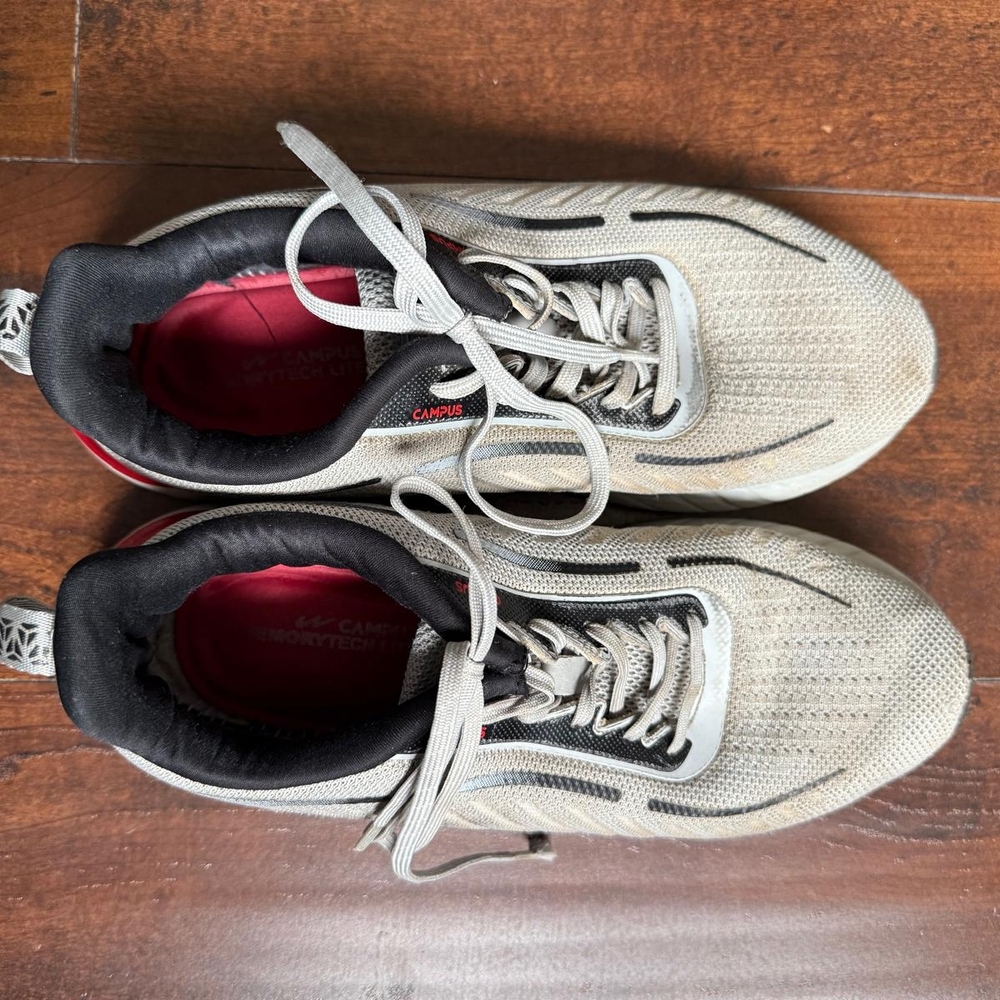 Men's Gray Athletic Shoes